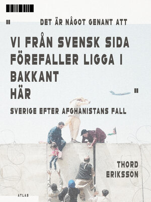 cover image of Det är något genant att vi från svensk sida förefaller ligga i bakkant här
